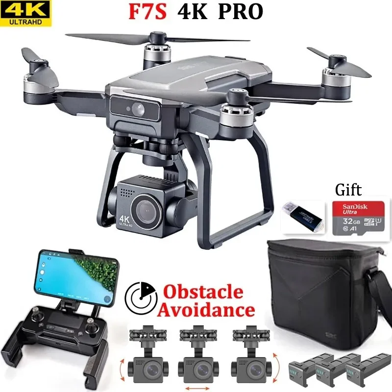 SJRC F7s 4K PRO Drone 4K obsca – Drone Gimbal recenzja i cena