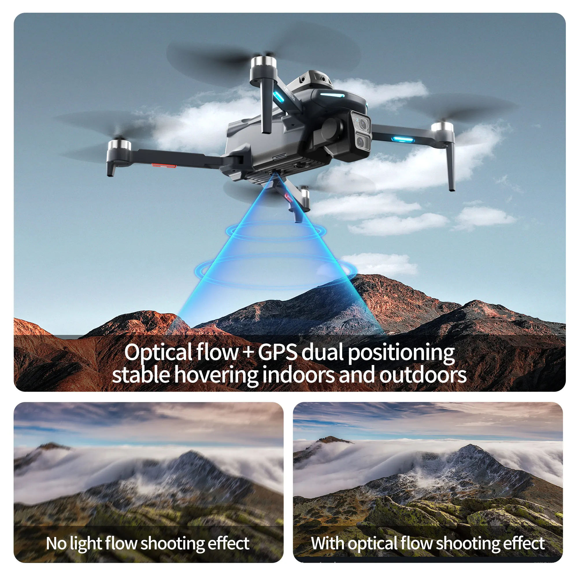 Dron XT606 MAX GPS 4K Profesjo – Drone Gps Mount recenzja i cena
